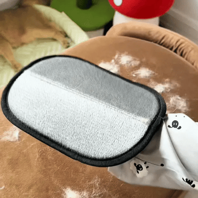 CeroPelos™ Combo cepillo a vapor + guante quitapelo