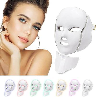 Mascara LED Facial 7 Colores