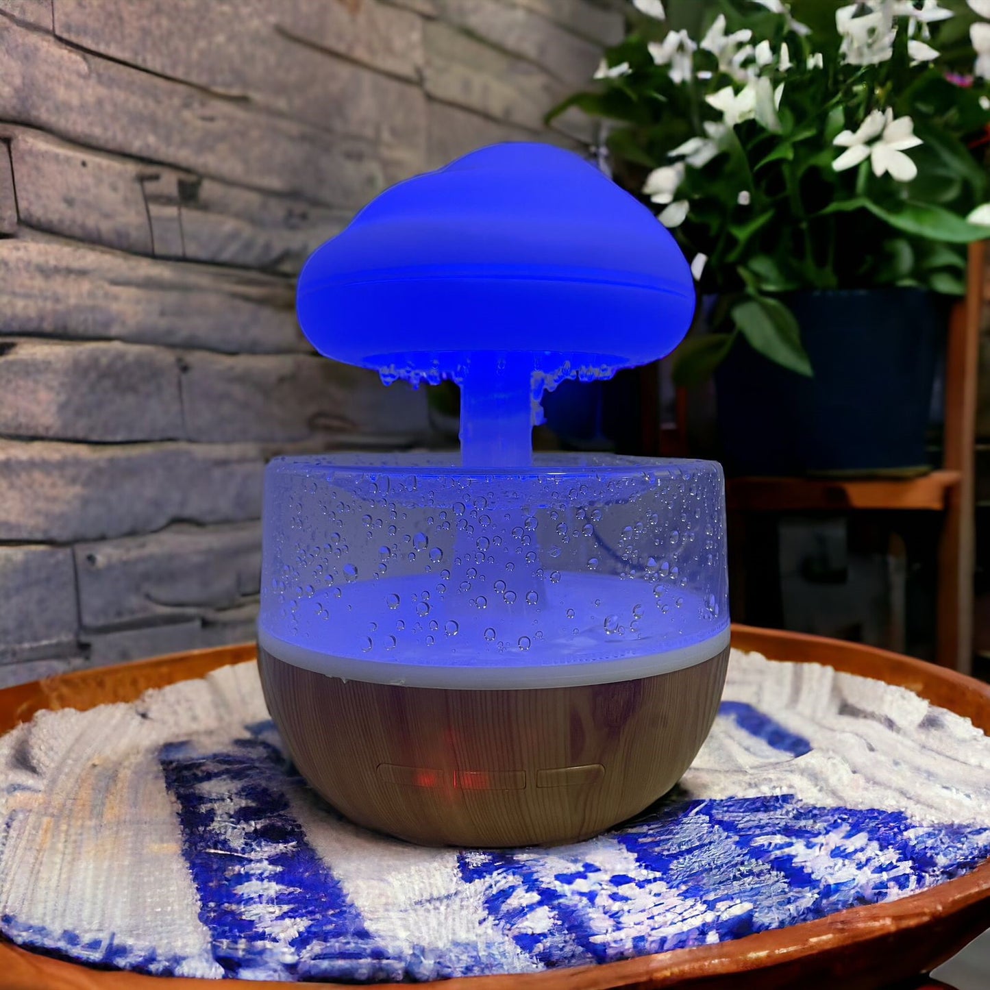 Humidificador Difusor de Aroma Lluvia