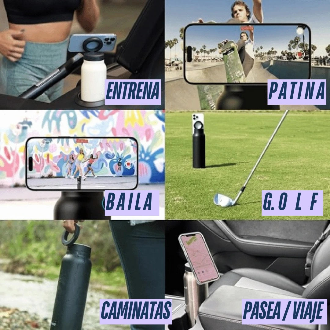 Termo Practik con soporte Magsafe para Celular