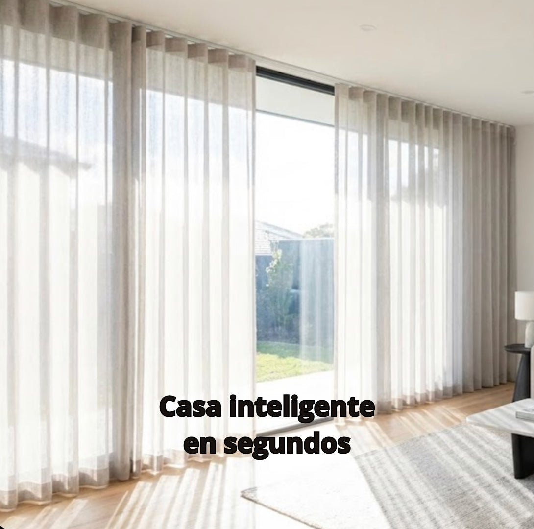 Robot de cortinas LumiGlide™ Eléctrico inteligente