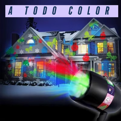 Starfall: Proyector LED 3 en 1 para Navidad