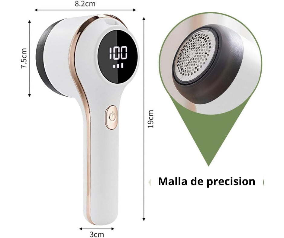 DE-PELUS quitamotas PRO Con Pantalla