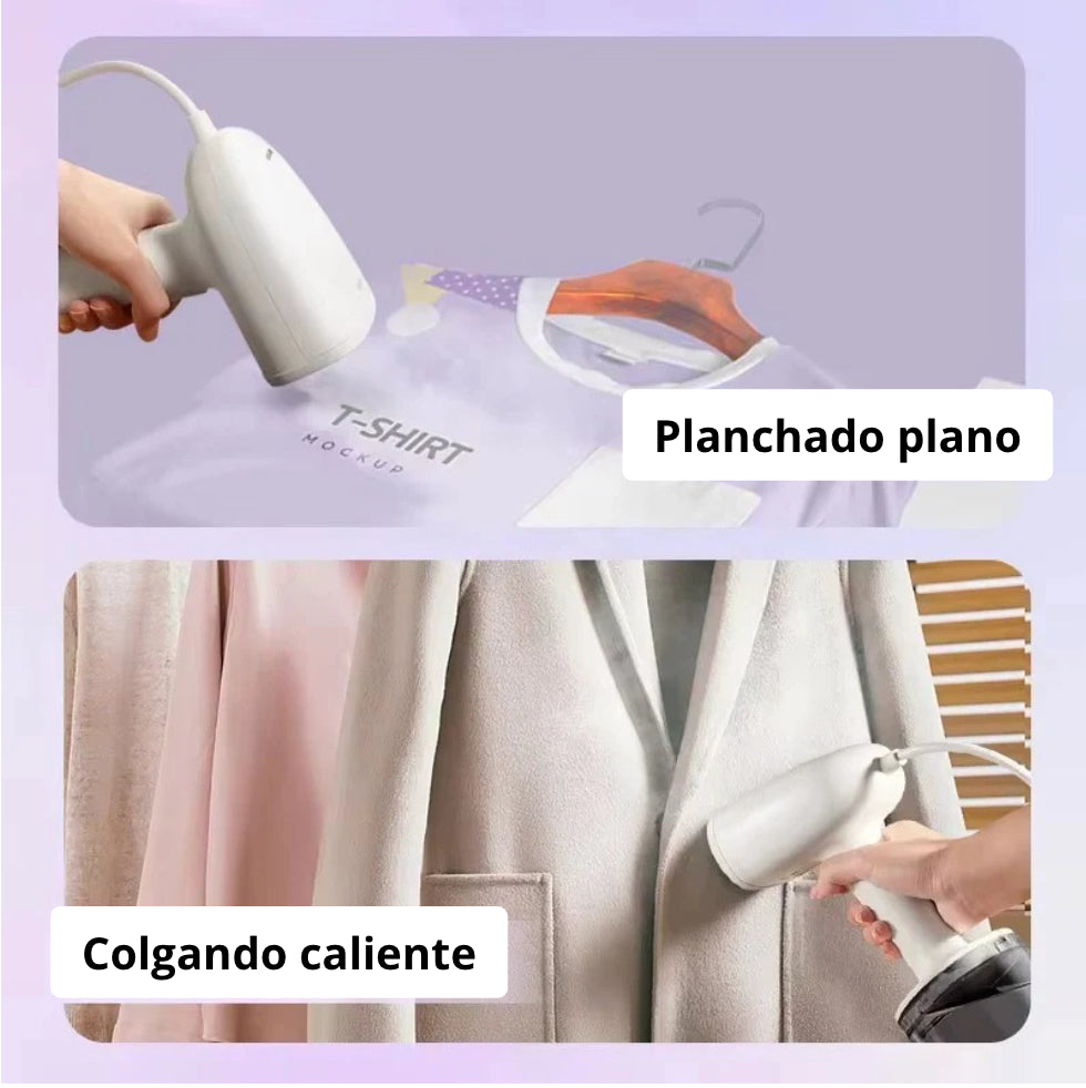 VeloSteam Pro: Plancha a Vapor 2 en 1