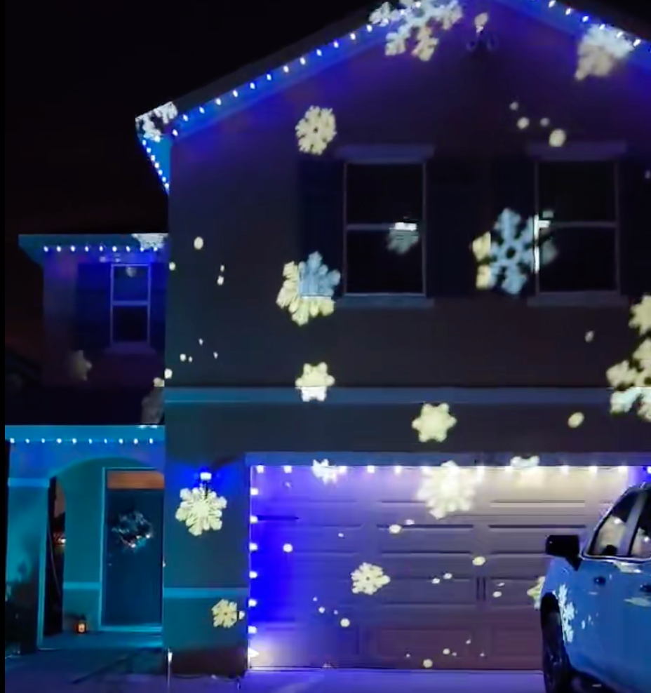 Starfall: Proyector LED 3 en 1 para Navidad