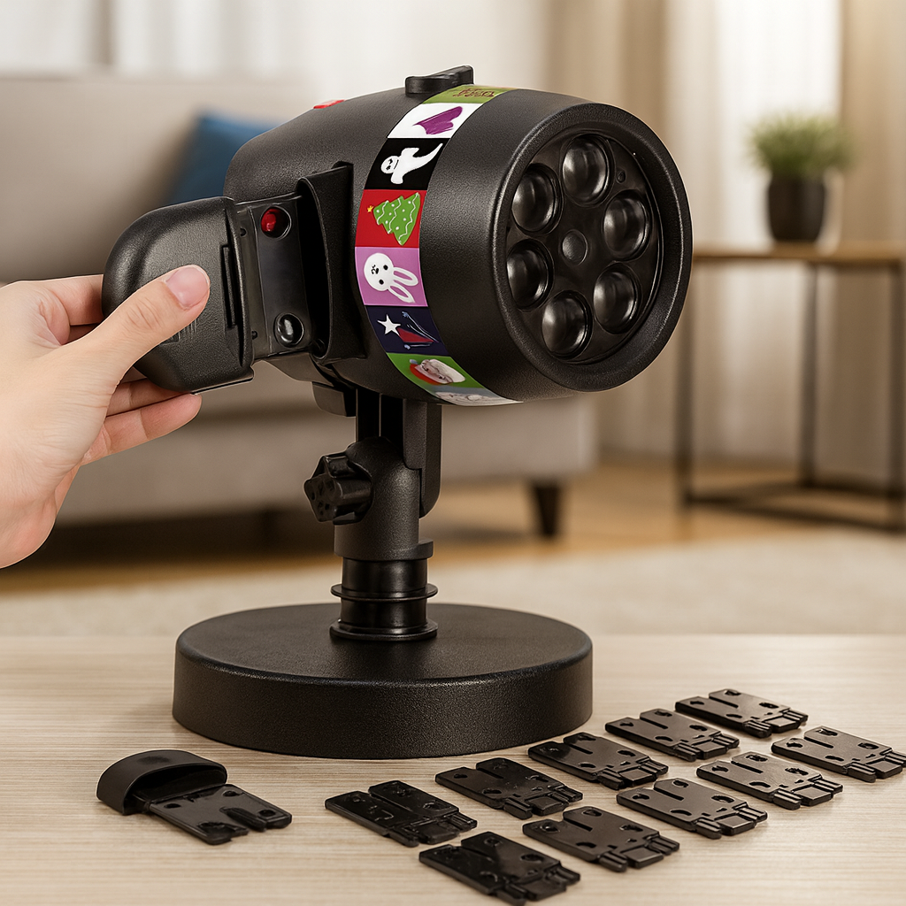 Starfall: Proyector LED 3 en 1 para Navidad