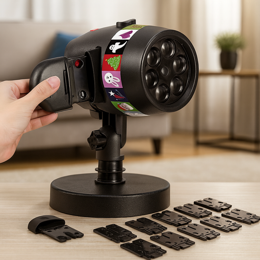 Starfall: Proyector LED 3 en 1 para Navidad