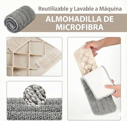 Set Trapeador EcoClean™ de Mango con Spray
