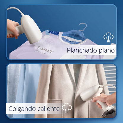 VeloSteam Pro: Plancha a Vapor 2 en 1