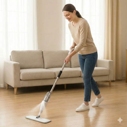 Set Trapeador EcoClean™ de Mango con Spray