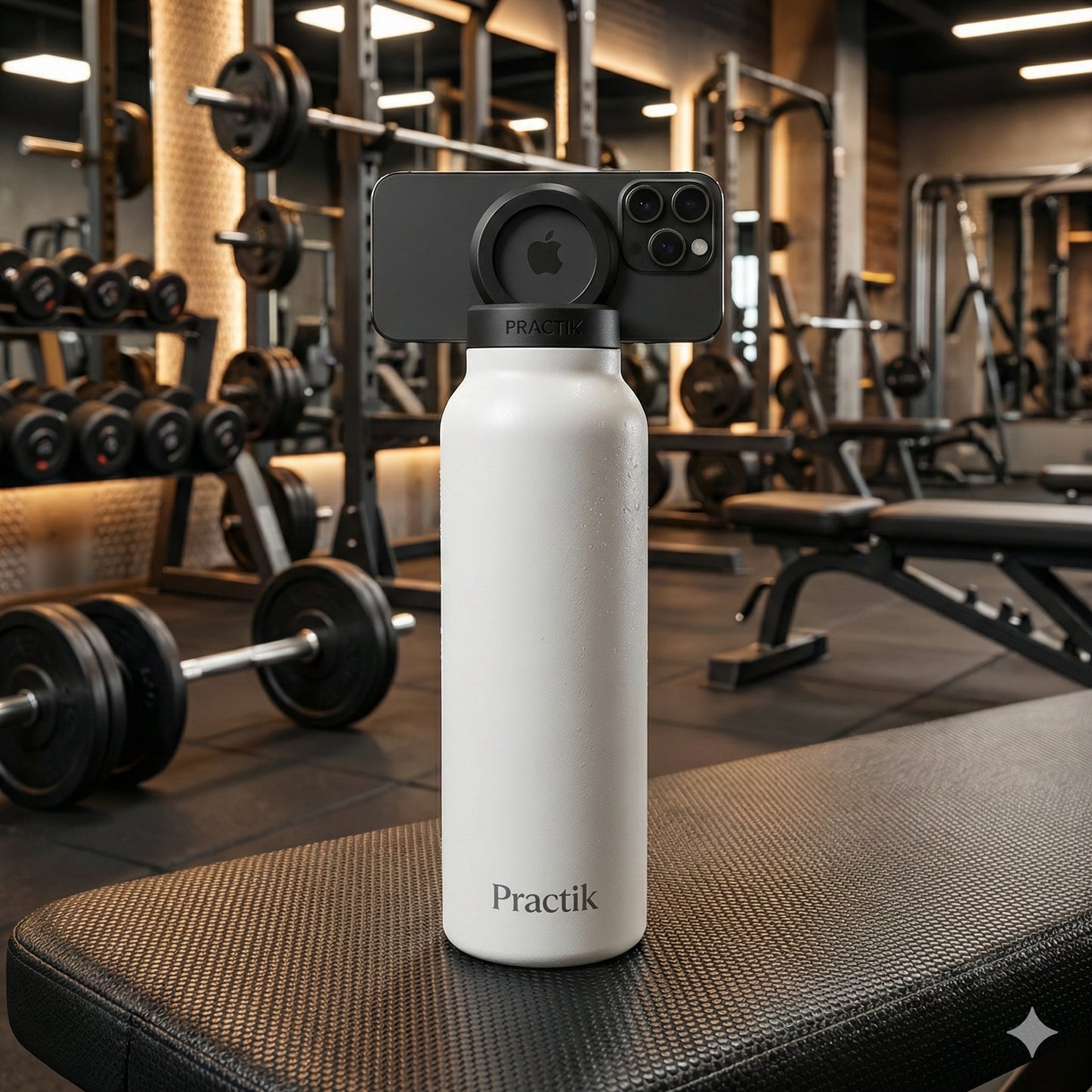 Termo Practik con soporte Magsafe para Celular