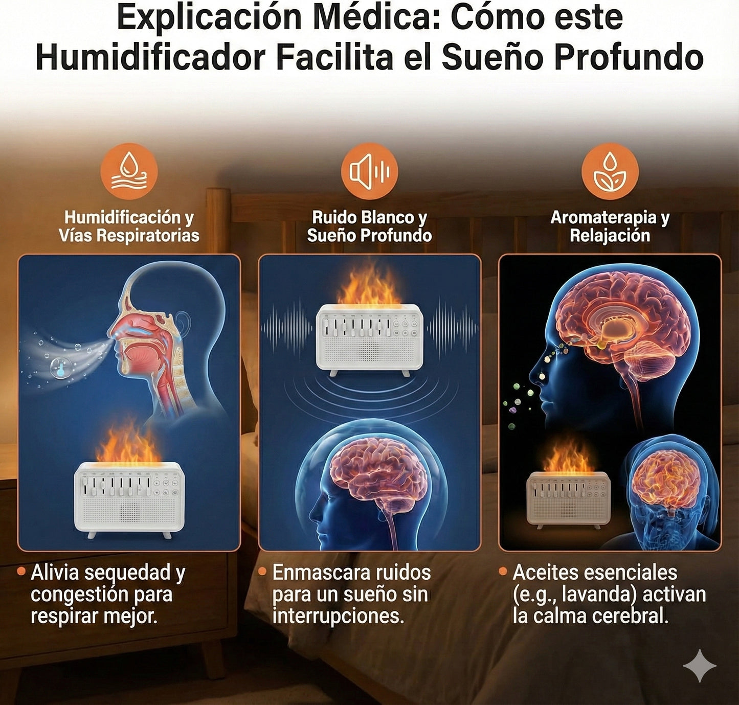Zenso: Tu Humidificador de Descanso 3 en 1