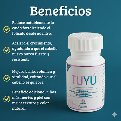 8. Vitaminas Tuyú + Shot Crecimiento