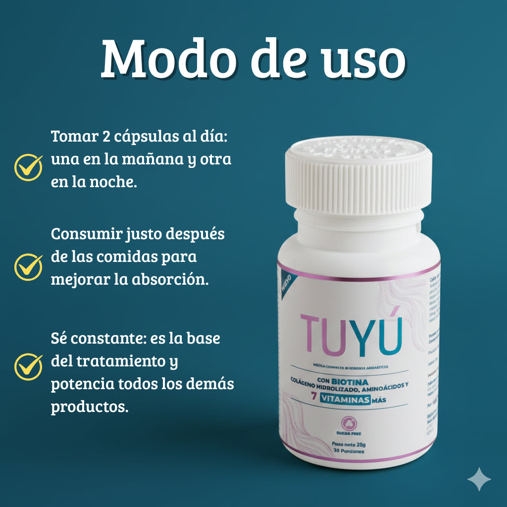 8. Vitaminas Tuyú + Shot Crecimiento