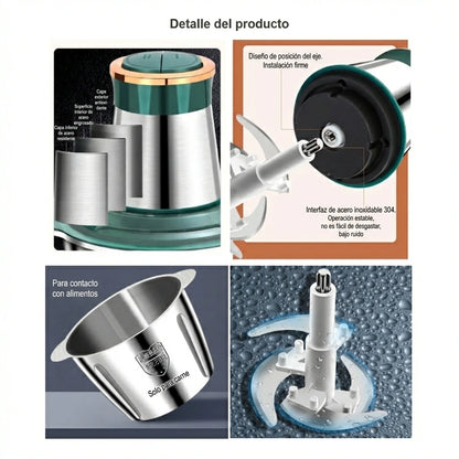 Molino picador elec verde 3L