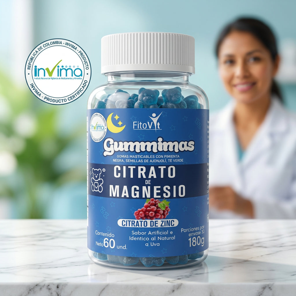 CITRATO MAGNESIO EN GOMITAS FITOVIT™