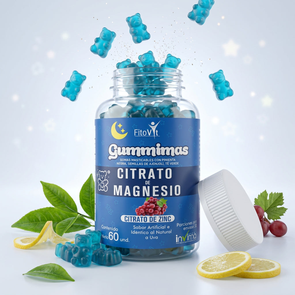 CITRATO MAGNESIO EN GOMITAS FITOVIT™