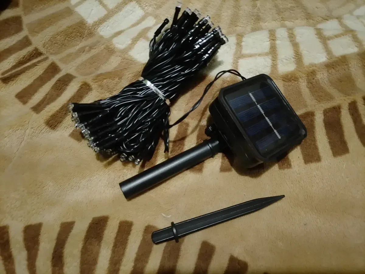 Foto real de cliente — Luces solares Lumisol 05