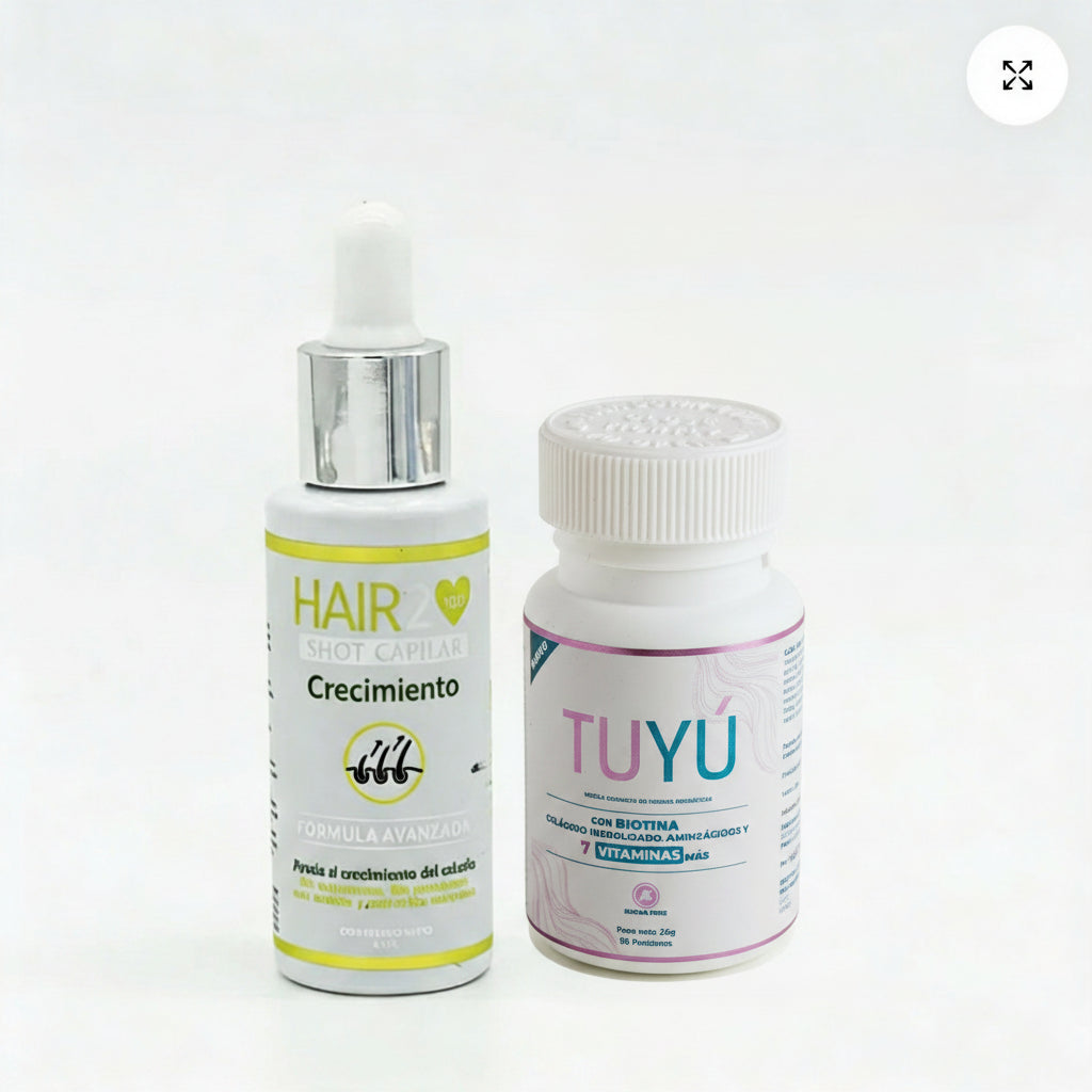 8. Vitaminas Tuyú + Shot Crecimiento