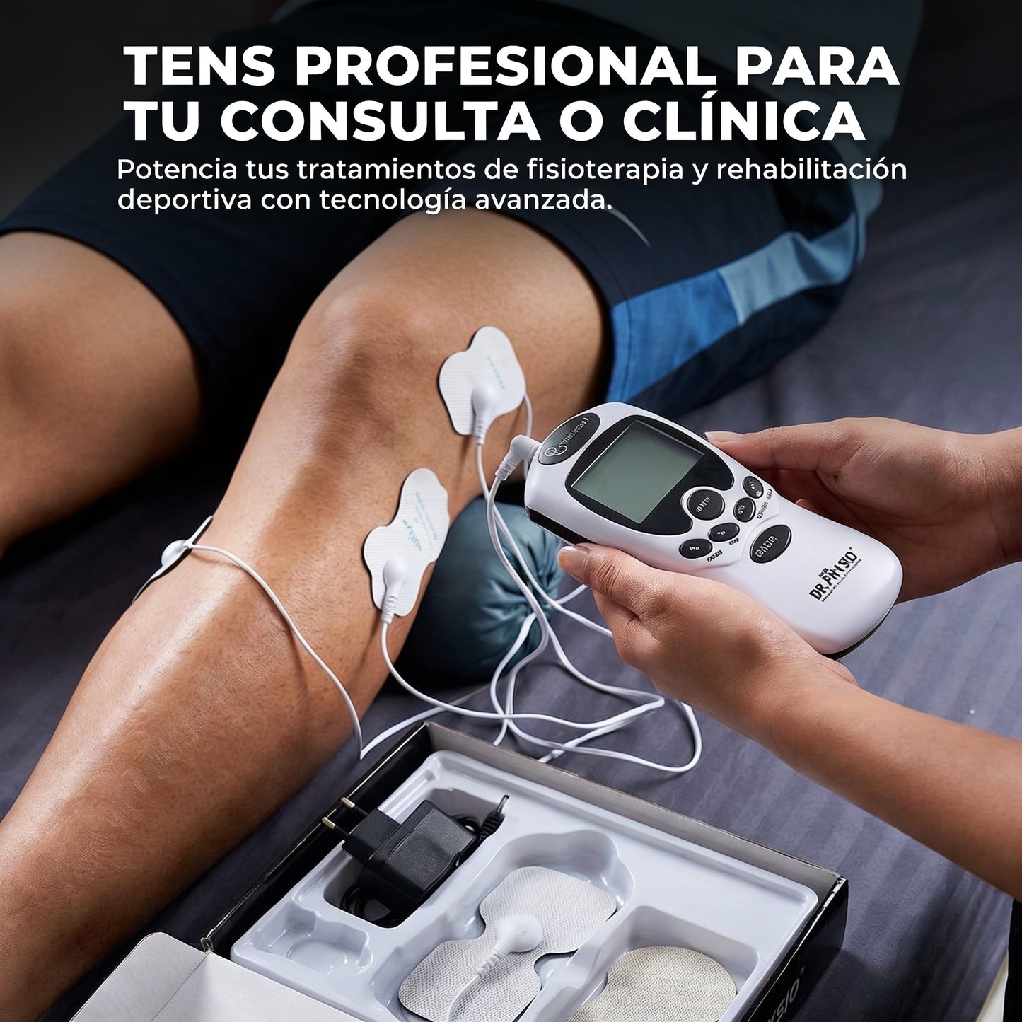 KineTens™ Gimnasia Pasiva 8 En 1 Fisioterapia Elec