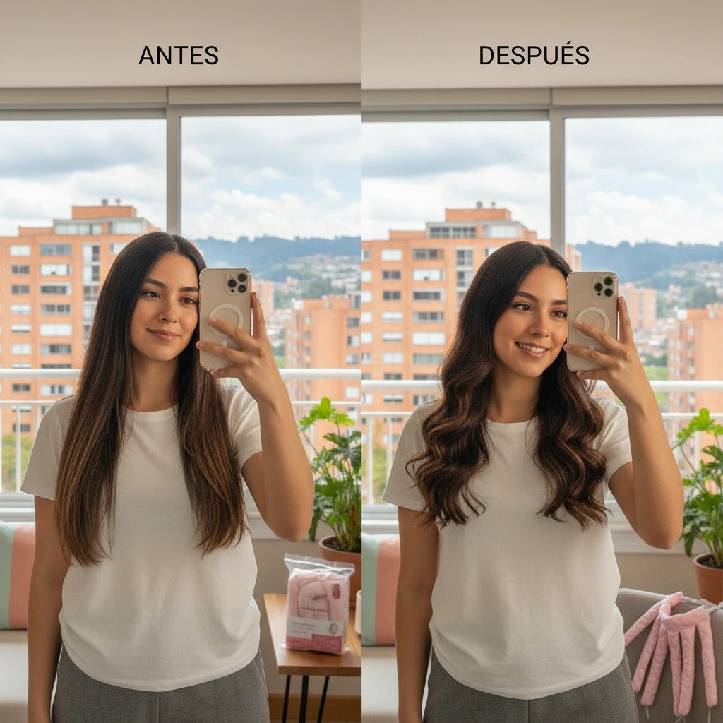 Ondé rizos perfectos sin peluquería