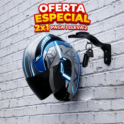 SOPORTE  PARA CASCOS Y LLAVES x2