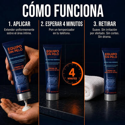 Depilador Intimo Masculino MMM