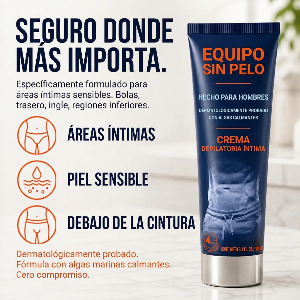Depilador Intimo Masculino MMM